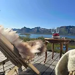 Designhytte Med Jacuzzi Sentralt I Lofoten *