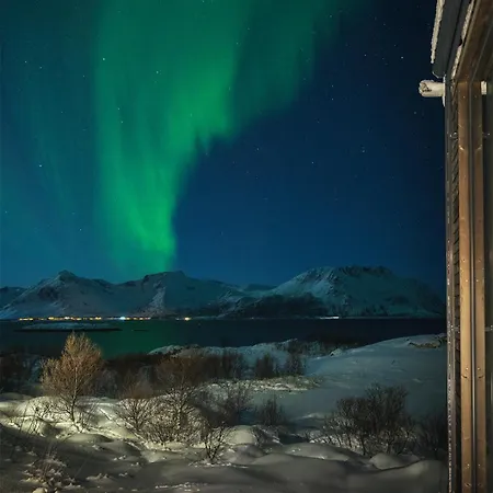 Designhytte Med Jacuzzi Sentralt I Lofoten * Kleppstad
