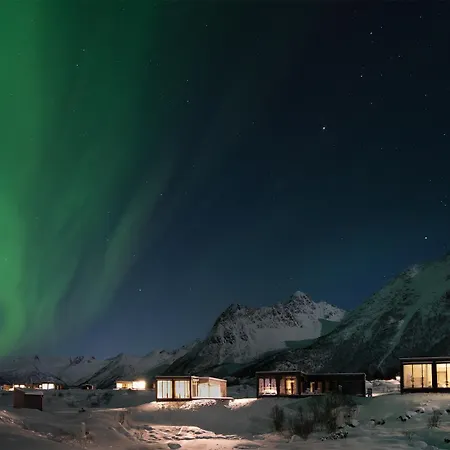 Designhytte Med Jacuzzi Sentralt I Lofoten * Kleppstad